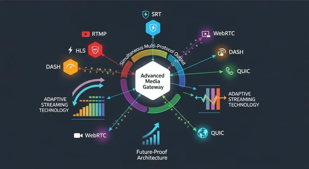 Advanced Protocol Support and Future Compatibility IPTV Encoder Over 2500