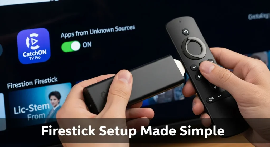 Amazon Firestick & Fire TV Catchon TV Pro