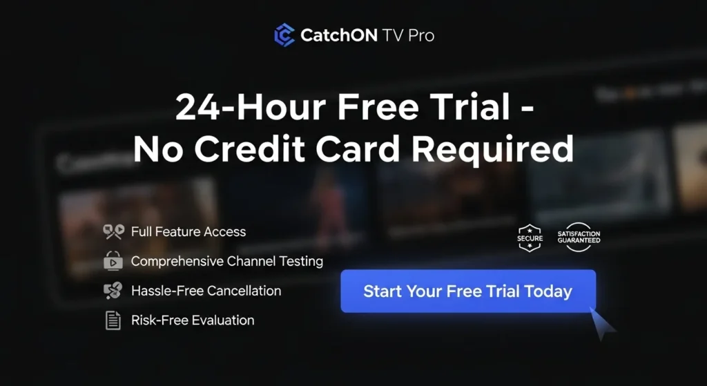 Best IPTV free trial no credit card