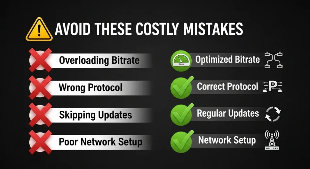 Common Mistakes to Avoid IPTV Encoders Under 700