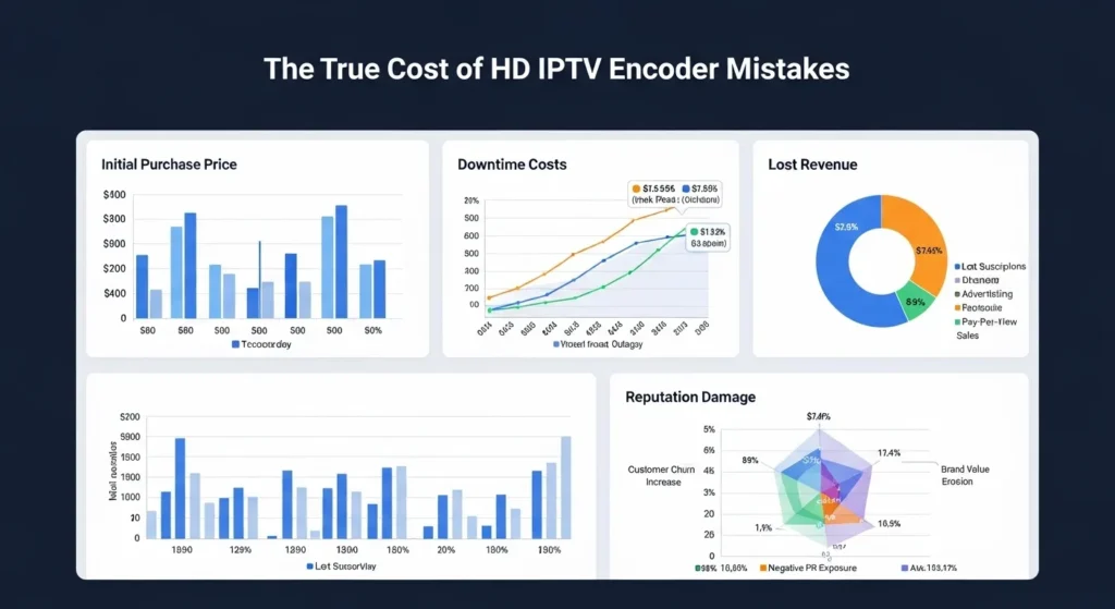 Cost and ROI Implications of Bad Decisions hd professional iptv encoder encoders
