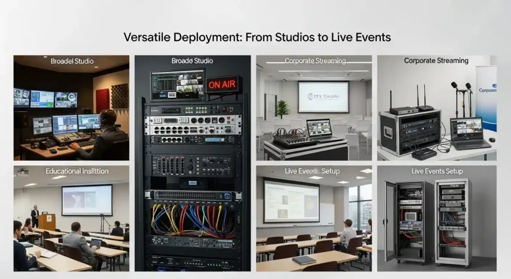 Deployment Use Cases IPTV encoder