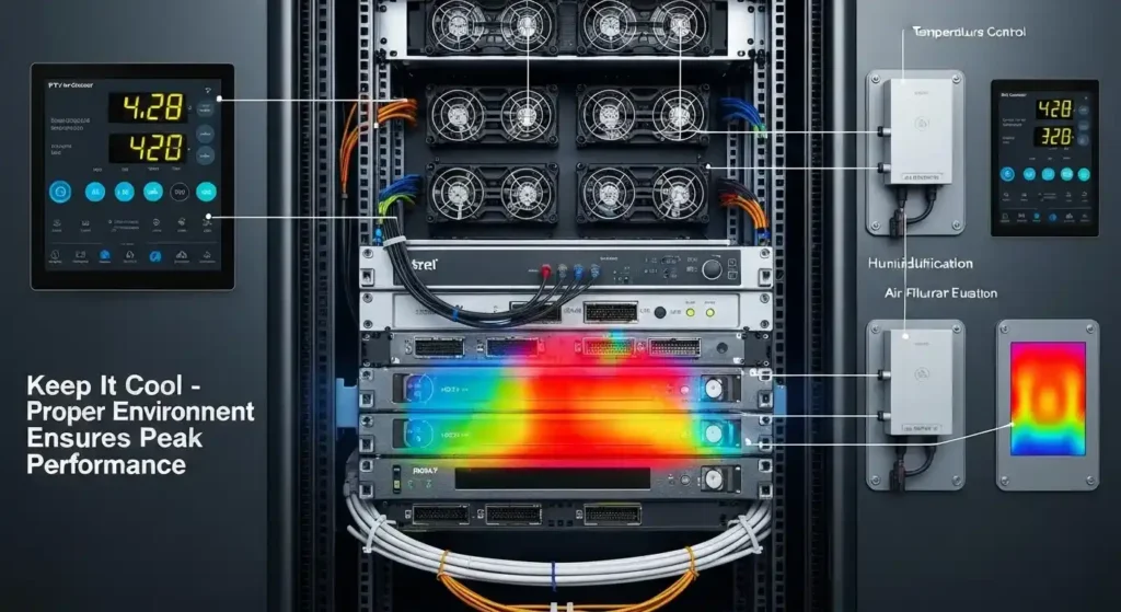 Ensure Proper Cooling and Environmental Controls encoder IPTV