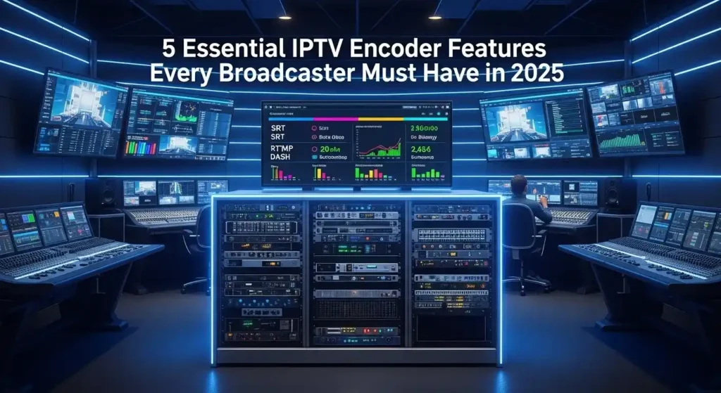 IPTV Encoder: 5 Essential & Powerful Features Every Broadcaster Must Have in 2025