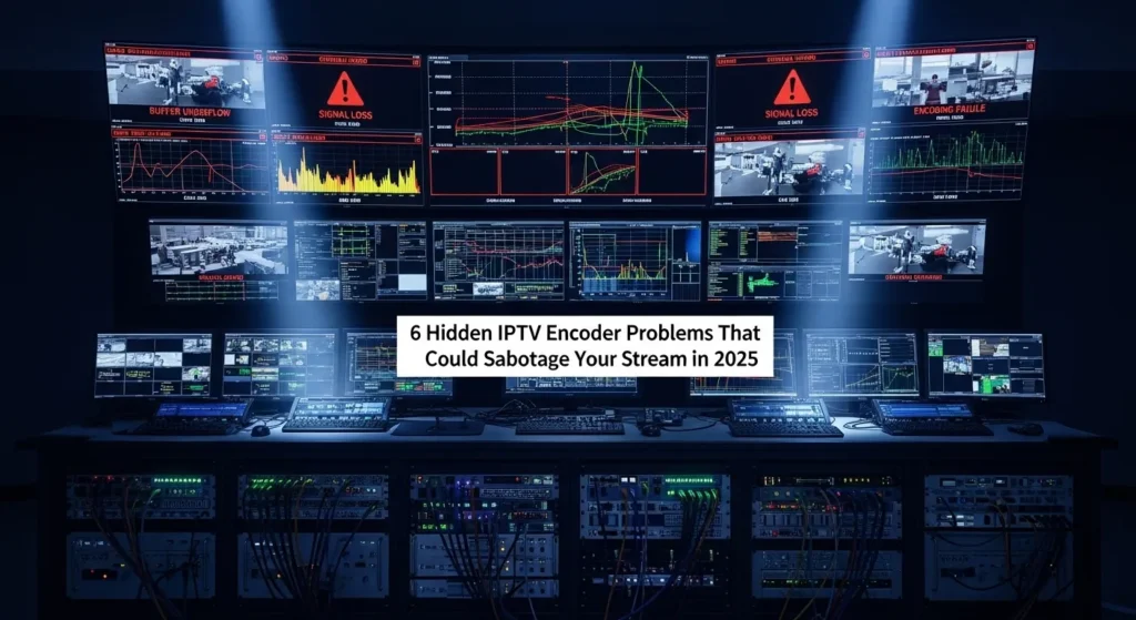 IPTV Encoder: 6 Hidden Problems That Could Sabotage Your Stream in 2025