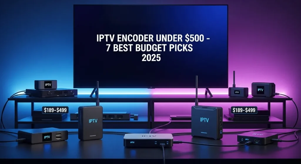 IPTV Encoder Under 500$: 7 Best Budget Picks for 2025
