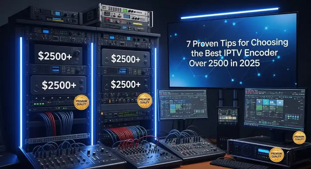 IPTV encoder over 2500