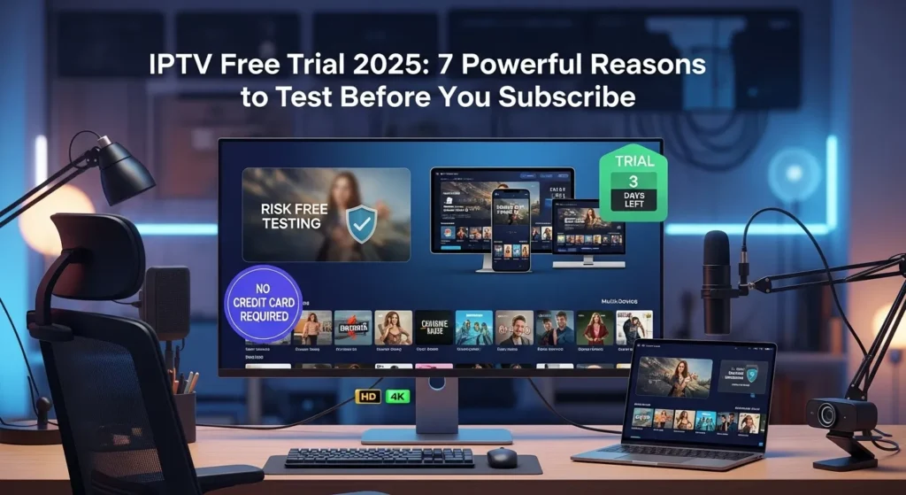 IPTV free Trial.