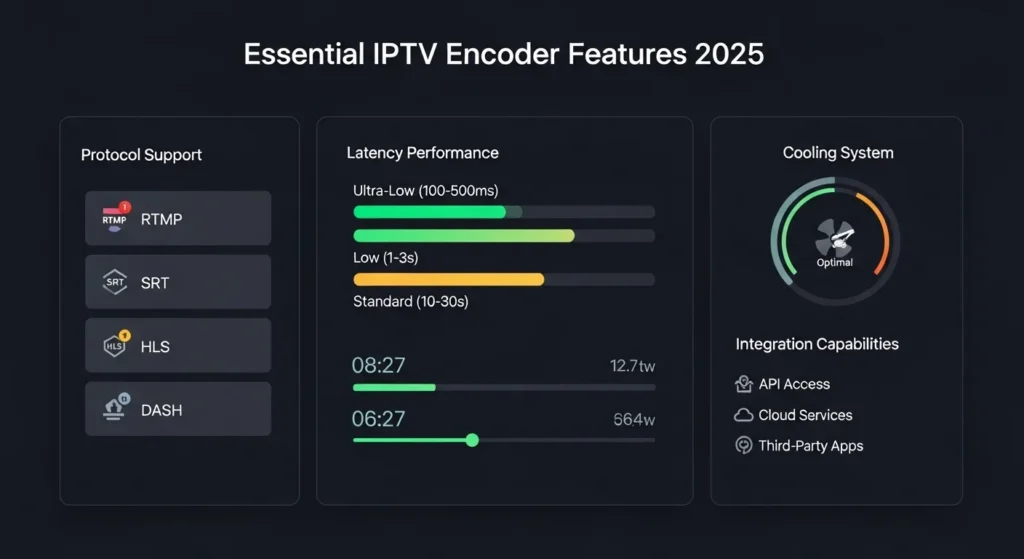Key Features to Look For in a Modern IPTV Encoder