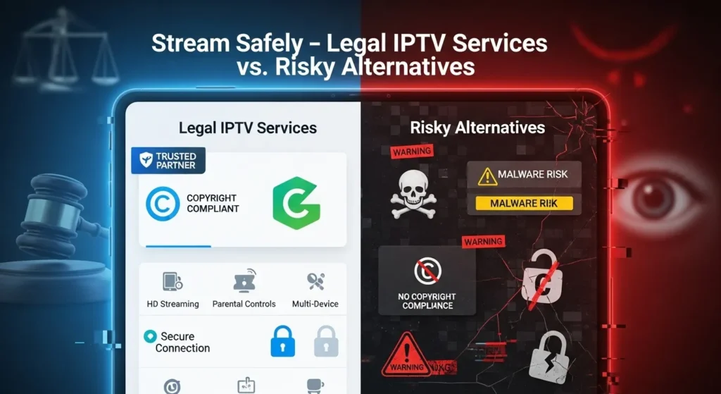 Legal Considerations Safe Streaming in 2025 Best IPTV
