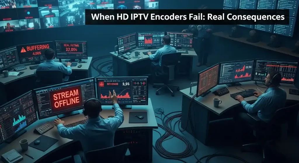 Real-World Consequences of Poor Encoder Choices hd professional iptv encoder encoders