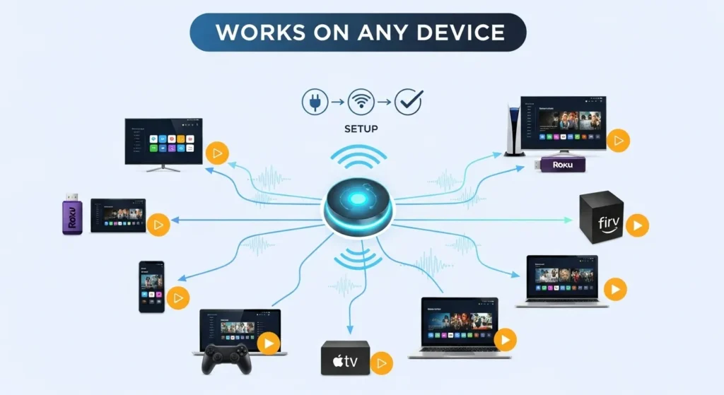 Reason 4 Easy Setup and Wide Device Compatibility Best IPTV