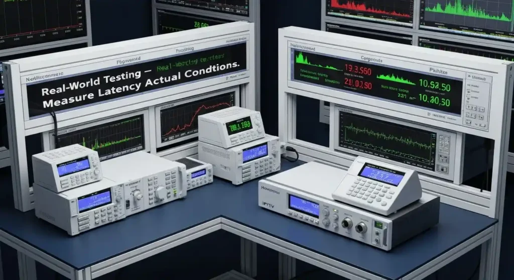 Test Latency in Real-World Conditions