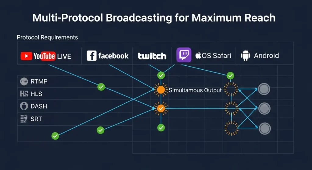 Tip 2 Confirm Supported Protocols and Output Formats IPTV encoder