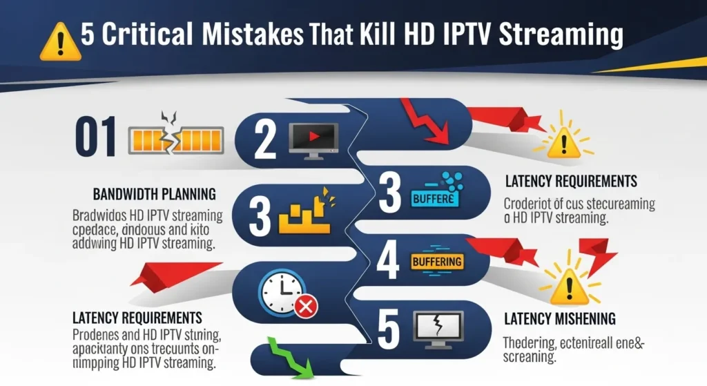 Top 5 Critical Mistakes Broadcasters Make hd professional iptv encoder encoders