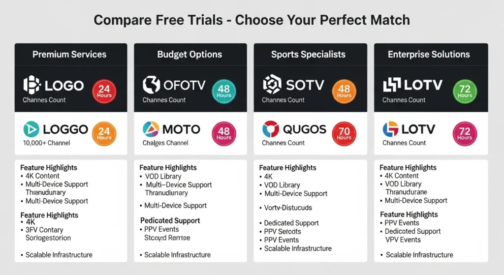 Top IPTV Services Offering Free Trials in 2025 IPTV Free Trial