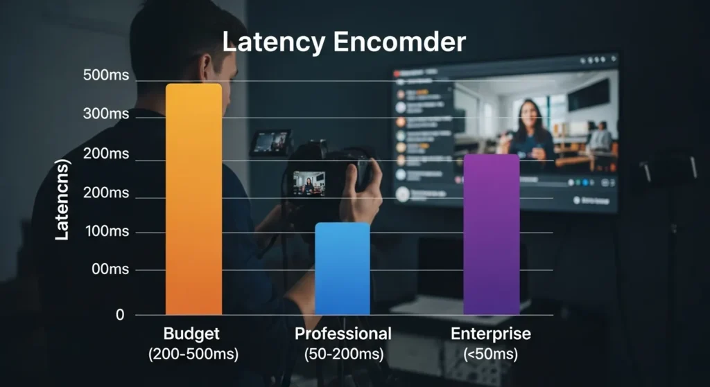 Ultra-Low Latency Performance IPTV encoder encoders.