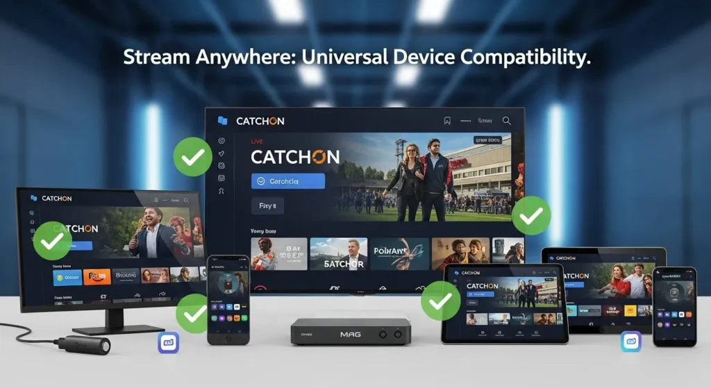 Universal Device Compatibility catchon IPTV