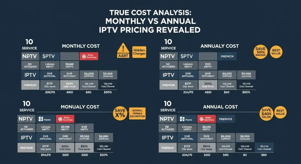 What You Really Pay per Month & Year best IPTV 2025