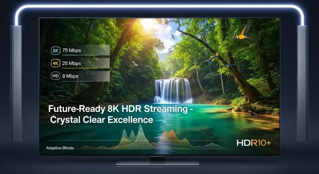 8K & HDR Streaming Readiness CatchON IPTV