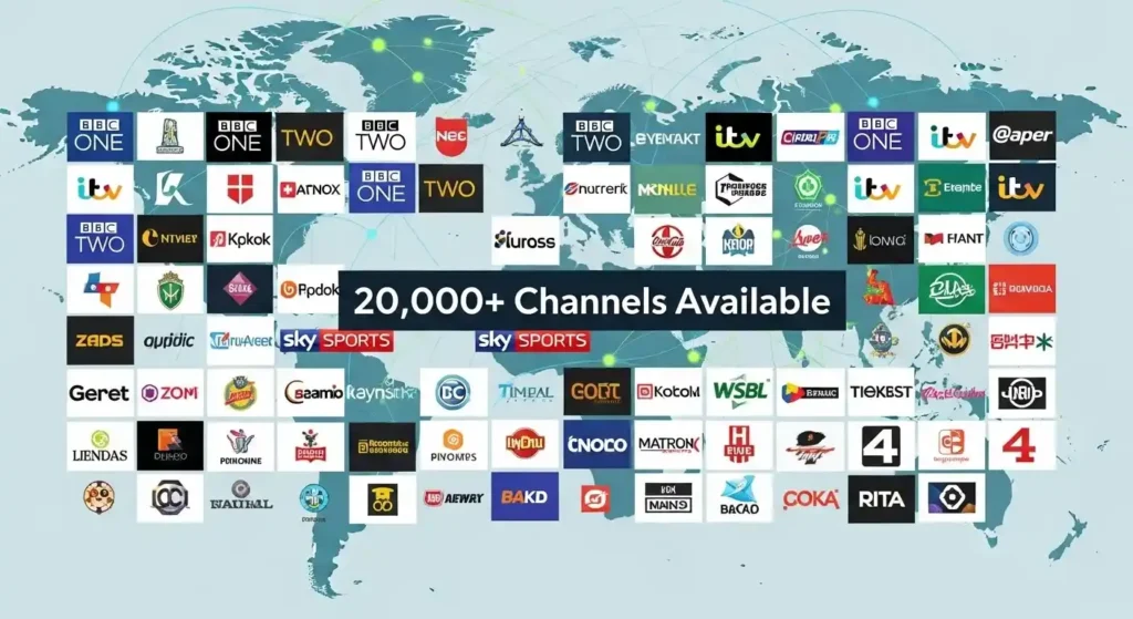 Access to Thousands of UK and Global Channels United Kingdom IPTV