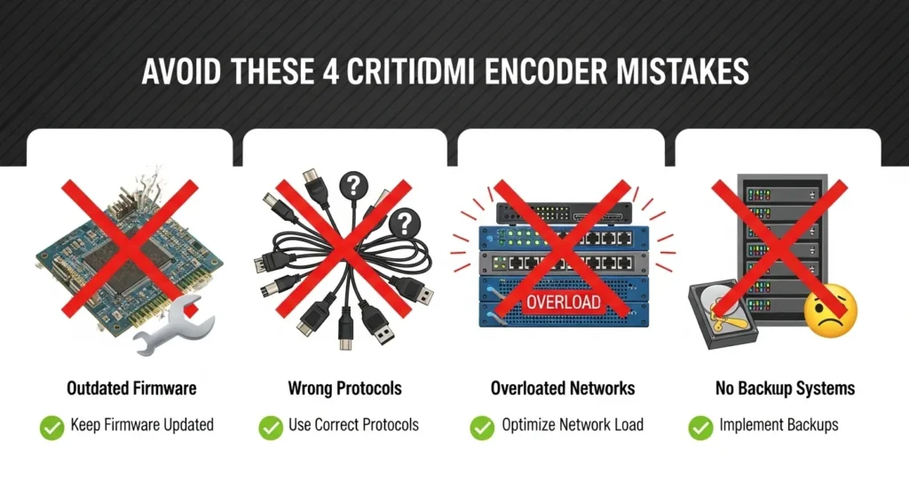 Common Mistakes to Avoid HDMI Encoder IPTV
