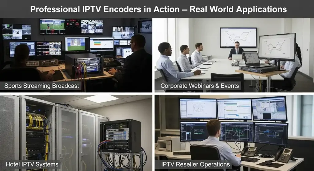 Deployment Use Cases IPTV encoder over 1500