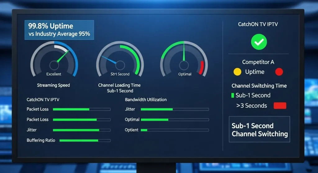 How CatchON TV IPTV Stacks Up vs Competitors
