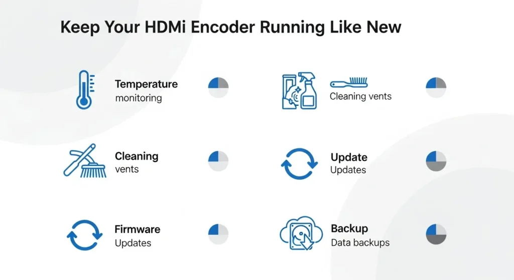 Maintenance & Long-Term Storage Best Practices HDMI Encoder IPTV
