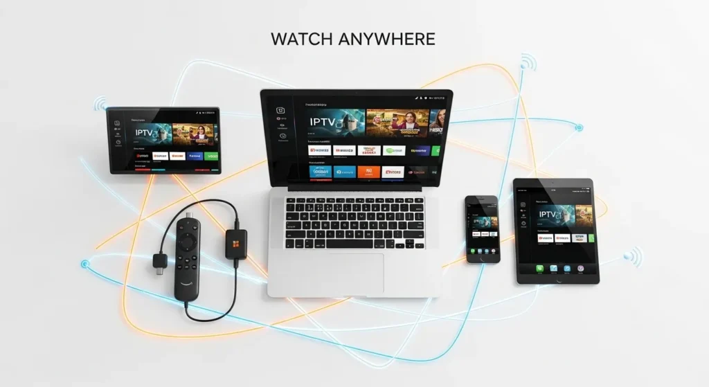 Multi-Device Compatibility (Smart TVs, Firestick, Android, iOS) United Kingdom IPTV