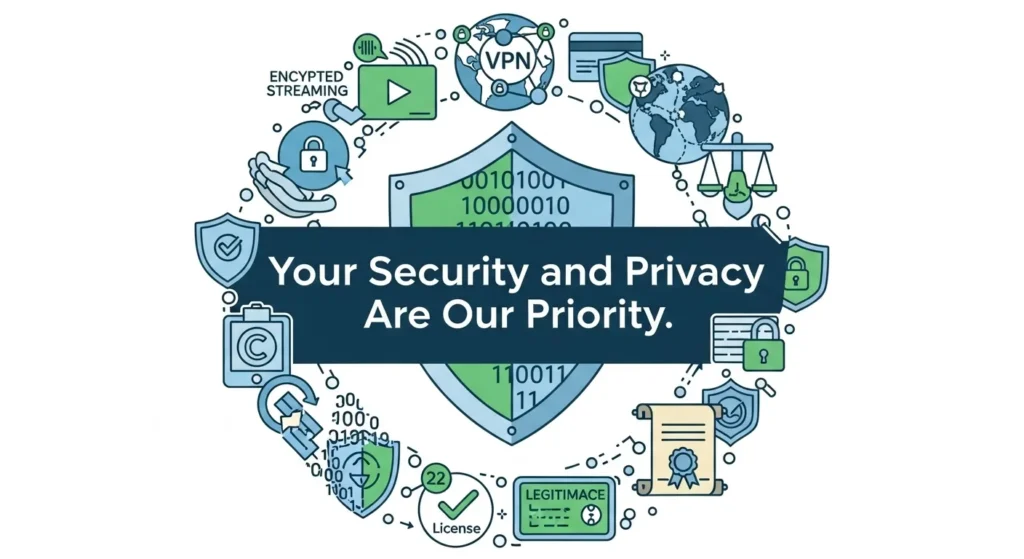 Security Privacy & Legal Considerations TVPlans IPTV