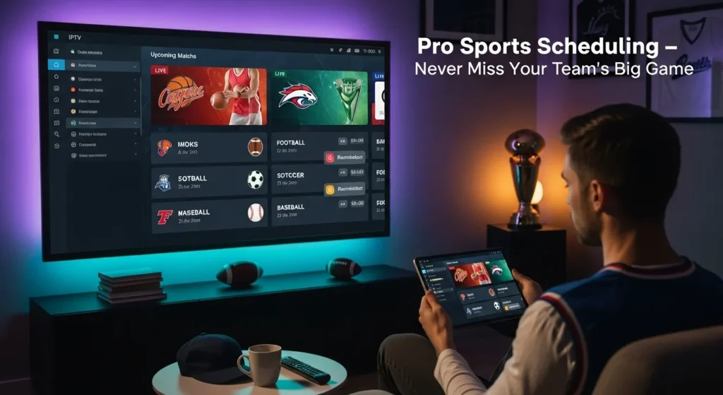 Strategic Sports and Event Planning IPTV Schedule