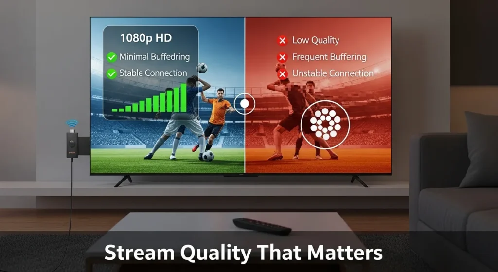 Streaming Quality & Performance Marinios IPTV