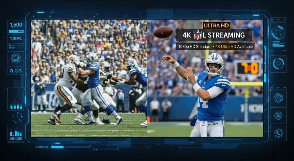 Stunning HD and 4K Streaming Quality IPTV NFL