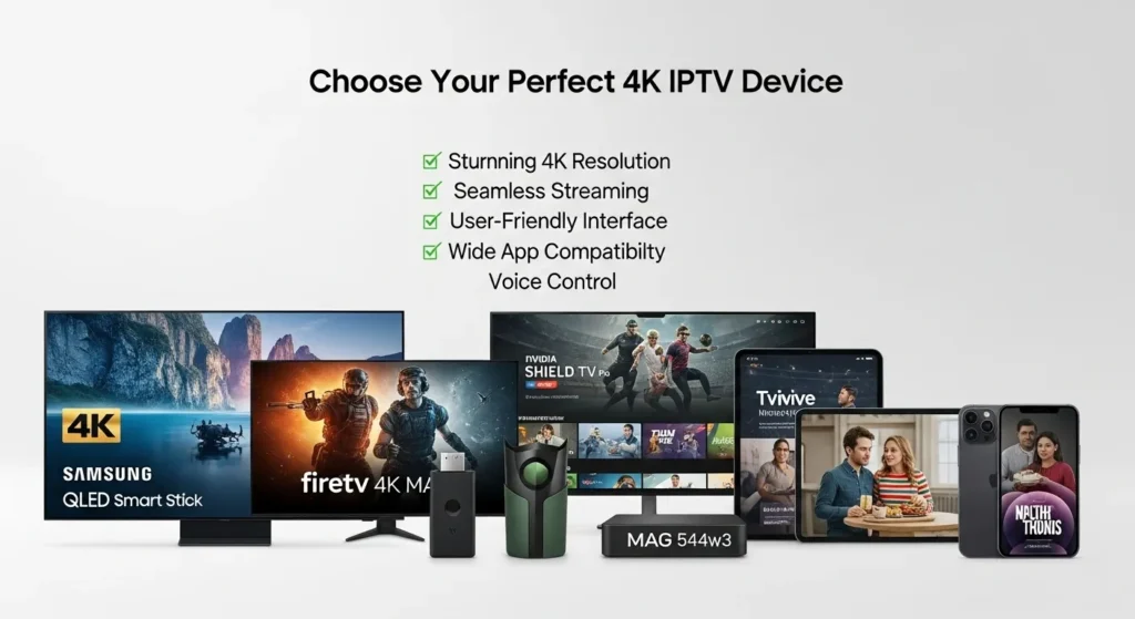 Top Devices for 4K Live IPTV Streaming