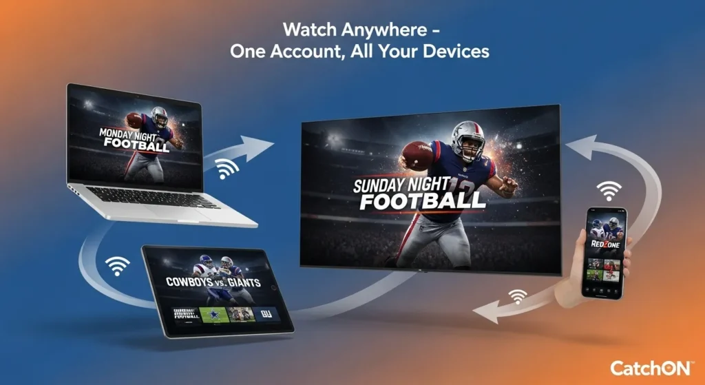 Ultimate Device Flexibility for Modern Lifestyles IPTV NFL