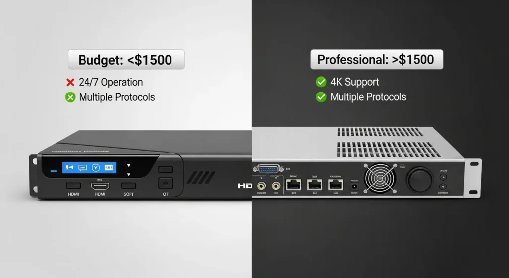 Why Choose an IPTV Encoder Over 1500