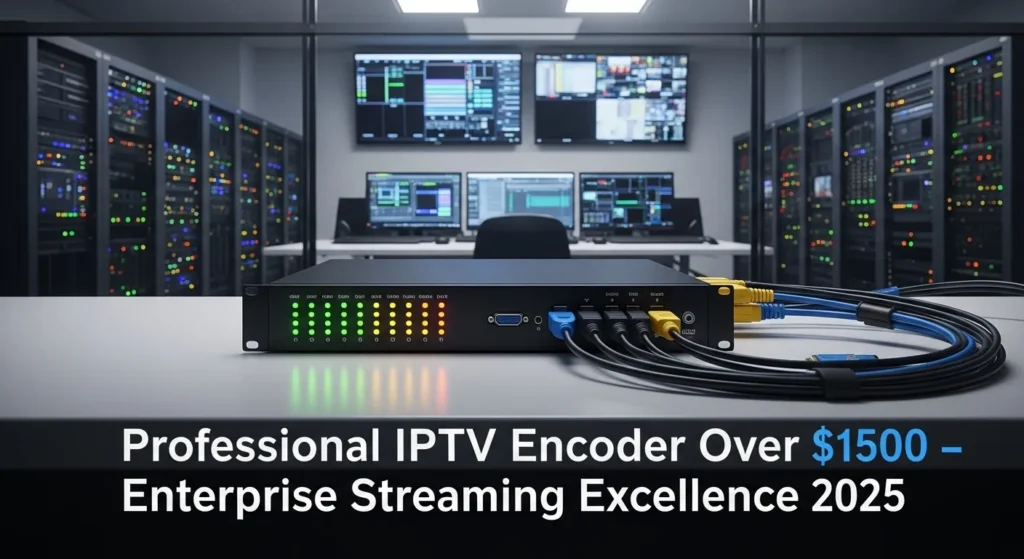 introduction IPTV encoder over 1500